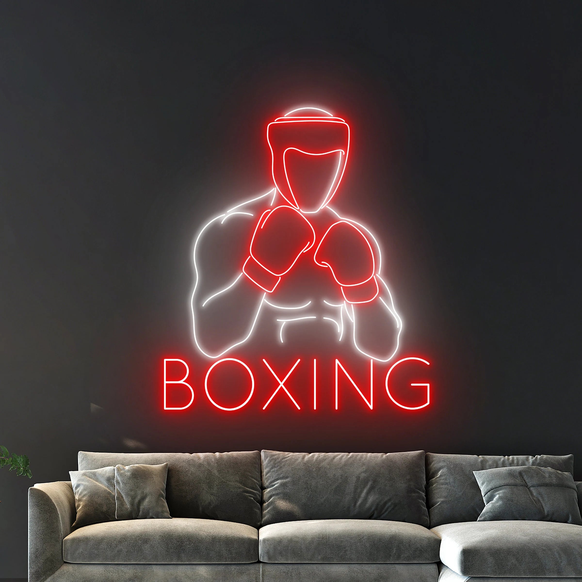 Boxing Neon Sign