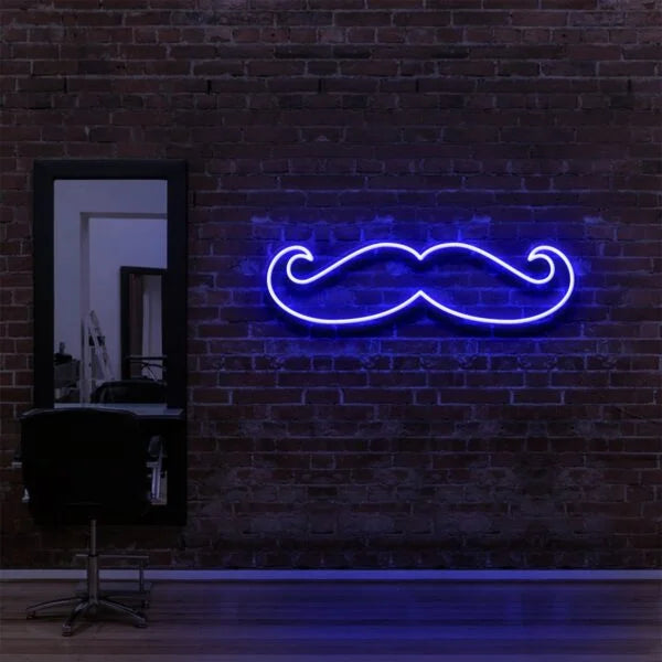 Neon Moustache