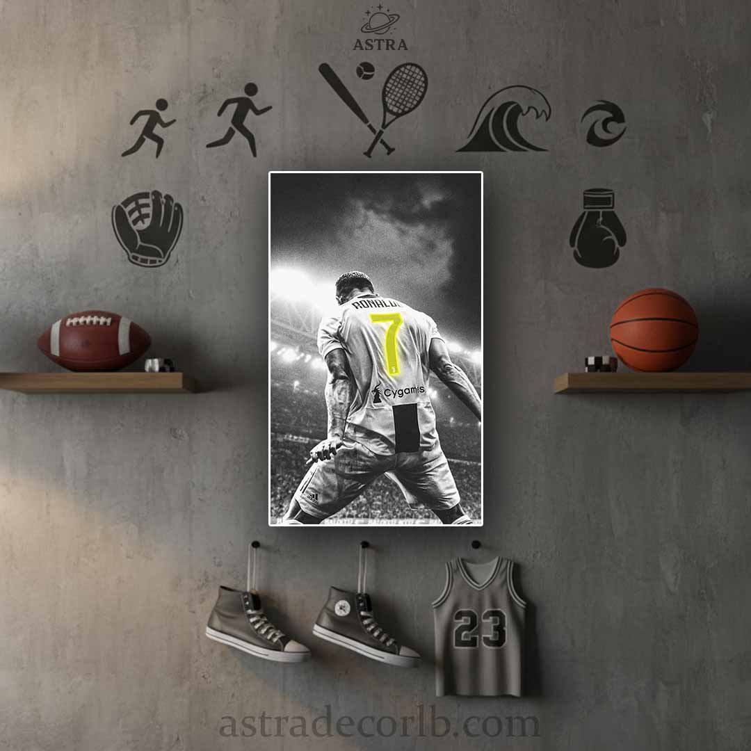 Ronaldo Neon Poster